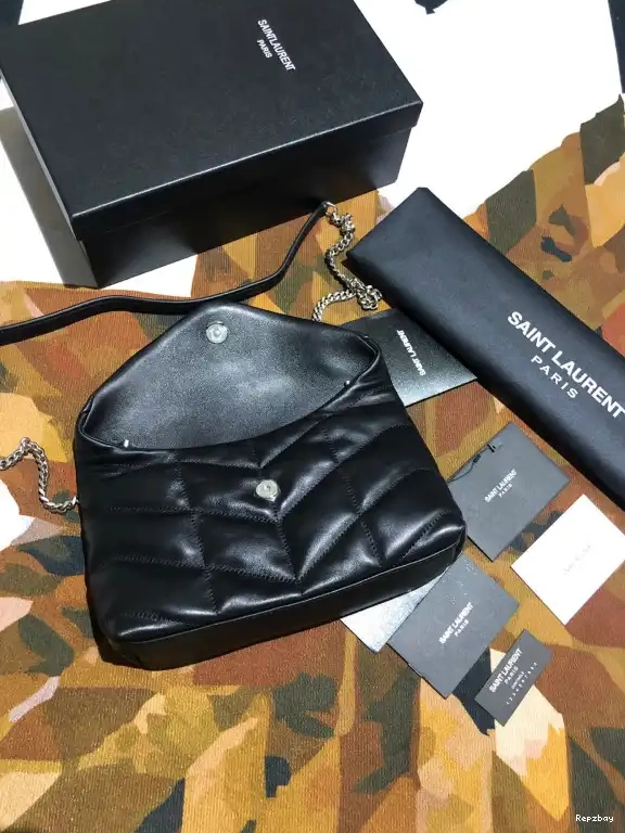 Repzbay REP BAG SMALL MINI CHAIN YSL PUFFER 0529